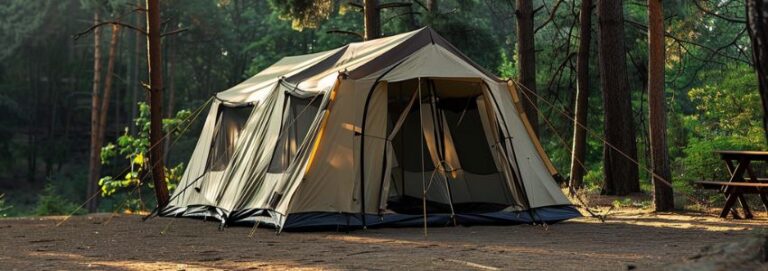 8 personers telt